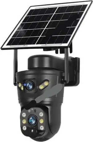 V380 Pro 4K 8MP Dual Screen Dual Lens Solar 4G WiFi PTZ Camera V380 Pro 4K 8MP Dual Screen Dual Lens Solar 4G WiFi PTZ Camera