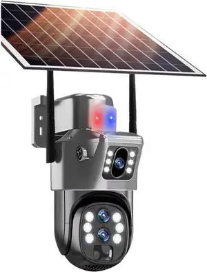 12MP 6K 10X Optical Zoom Solar 4G WiFi Security Camera 12MP 6K 10X Optical Zoom Solar 4G WiFi Security Camera