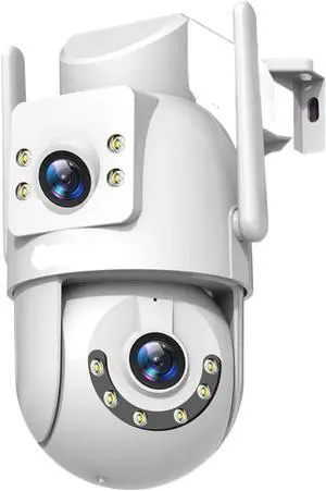 4MP Dual Lens Dual Screen WiFi Outdoor PTZ IP Camera Auto Tracking Surveillance CCTV Camera 4MP Dual Lens Dual Screen WiFi Outdoor PTZ IP Camera Auto Tracking Surveillance CCTV Camera