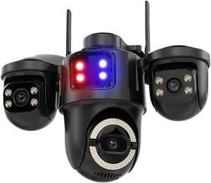3-Lens Wireless Outdoor Security Camera 3-Lens Wireless Outdoor Security Camera