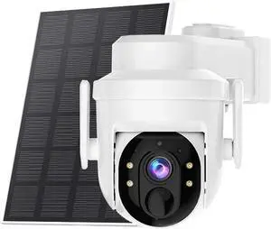 WiFi PTZ Solar Outdoor 3MP IP65 Home Security Surveillance Camera WiFi PTZ Solar Outdoor 3MP IP65 Home Security Surveillance Camera
