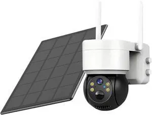 8MP 4K Solar PTZ Security Camera Outdoor WiFi Wireless IP Cam Built-in Battery Long Standby Surveillance 8MP 4K Solar PTZ Security Camera Outdoor WiFi Wireless IP Cam Built-in Battery Long Standby Surveillance