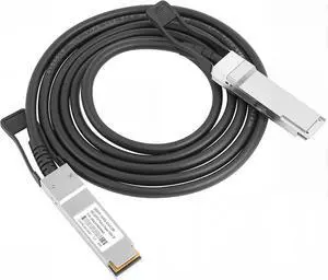 100GBASE-CR4 5-Meter (16.4ft) QSFP28 to QSFP28 Passive Direct Attach Copper Cable (DAC) 26AWG for Cisco QSFP-100G-CU5M Ubiquiti Supermicro and More 100GBASE-CR4 5-Meter (16.4ft) QSFP28 to QSFP28 Passive Direct Attach Copper Cable (DAC) 26AWG for Cisco QSFP-100G-CU5M Ubiquiti Supermicro and More
