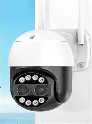 8MP 4K 8X Hybrid Zoom 2.8+12mm Dual Lens PTZ IP Camera WiFi Human Detection 4MP Audio Security Video Surveillance Camera 8MP 4K 8X Hybrid Zoom 2.8+12mm Dual Lens PTZ IP Camera WiFi Human Detection 4MP Audio Security Video Surveillance Camera