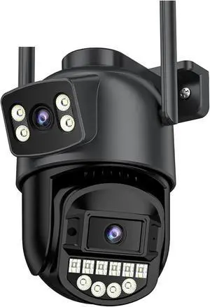 5K 10MP HD WiFi PTZ Camera Outdoor 8MP Dual Lens Dual Screen AI Auto Tracking IP Camera CCTV Audio Video Surveillance P2P O-KAM 5K 10MP HD WiFi PTZ Camera Outdoor 8MP Dual Lens Dual Screen AI Auto Tracking IP Camera CCTV Audio Video Surveillance P2P O-KAM