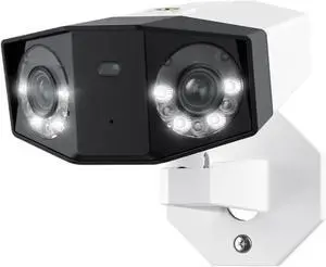 4K UHD Dual-Lens Security Camera 16MP Duo Series PoE IP Camera 180° Panoramic View Home Video Surveillance Cameras 4K UHD Dual-Lens Security Camera 16MP Duo Series PoE IP Camera 180° Panoramic View Home Video Surveillance Cameras
