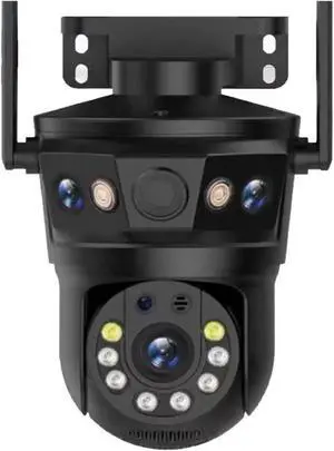12MP WiFi IP Camera Three Len 8X Zoom Ai Motion Tracking PTZ Video Camera Waterproof Outdoor Security Protection Surveillance 12MP WiFi IP Camera Three Len 8X Zoom Ai Motion Tracking PTZ Video Camera Waterproof Outdoor Security Protection Surveillance