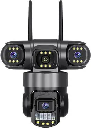 3 Lens Video Surveillance Camera WiFi Network CCTV Camera 4G SIM Card Wireless 360 Monitor Outdoor Waterproof Security Cameras 3 Lens Video Surveillance Camera WiFi Network CCTV Camera 4G SIM Card Wireless 360 Monitor Outdoor Waterproof Security Cameras