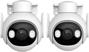 2PCS Cruiser 2 5MP Outdoor PTZ Wi-Fi Camera IP66 Camera Two Way Audio Colorful Night Vision Human Vehicle Detection 2PCS Cruiser 2 5MP Outdoor PTZ Wi-Fi Camera IP66 Camera Two Way Audio Colorful Night Vision Human Vehicle Detection