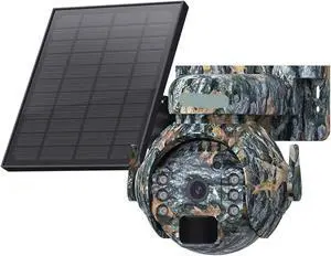 3K 3MP 4G SIM Camera Solar Panel Security PTZ Camera Night Vision PIR Human Detection Surveillance Solar Battery Camera 3K 3MP 4G SIM Camera Solar Panel Security PTZ Camera Night Vision PIR Human Detection Surveillance Solar Battery Camera
