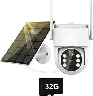 Solar Wireless Camera WiFi Outdoor 4MP Surveillance IP CCTV with Battery and Solar Panel 360 PTZ Security Protection Solar Wireless Camera WiFi Outdoor 4MP Surveillance IP CCTV with Battery and Solar Panel 360 PTZ Security Protection
