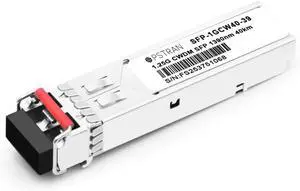 1000BASE-CWDM SFP Optical Transceiver Module Compatible with Brocade E1MG-CWDM40-1390 1390nm 40km DOM Duplex LC SMF 1000BASE-CWDM SFP Optical Transceiver Module Compatible with Brocade E1MG-CWDM40-1390 1390nm 40km DOM Duplex LC SMF