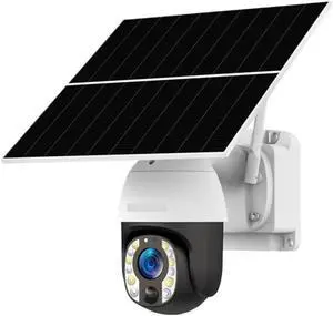 20W Solar PTZ Outdoor Security Camera 4G LTE 2.4G WiFi 20X Zoom 30000mAh Battery 24H Continuous Recording Surveillance 20W Solar PTZ Outdoor Security Camera 4G LTE 2.4G WiFi 20X Zoom 30000mAh Battery 24H Continuous Recording Surveillance