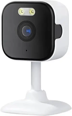5MP Dual Band WiFi Mini Indoor Security Camera, Two-Way Audio, Human Detection, 5X Digital Zoom 5MP Dual Band WiFi Mini Indoor Security Camera, Two-Way Audio, Human Detection, 5X Digital Zoom