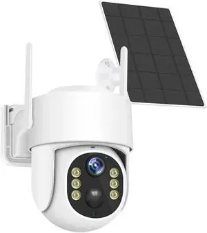 1080P Solar Battery Powered WiFi Security Camera with PIR Motion Detection, Color Night Vision & IP65 Waterproof 1080P Solar Battery Powered WiFi Security Camera with PIR Motion Detection, Color Night Vision & IP65 Waterproof