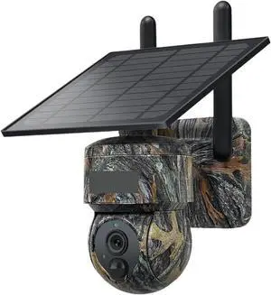 12MP Solar PTZ Security Camera 4G WiFi 60X Optical Zoom Camouflage Outdoor Human Detection Surveillance Cam 12MP Solar PTZ Security Camera 4G WiFi 60X Optical Zoom Camouflage Outdoor Human Detection Surveillance Cam