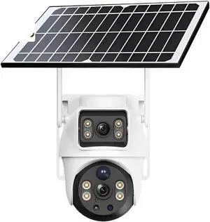 4K 8MP 4G Solar Security Camera Dual Lens Dual View PTZ Night Vision Human Detection Outdoor Surveillance Cam 4K 8MP 4G Solar Security Camera Dual Lens Dual View PTZ Night Vision Human Detection Outdoor Surveillance Cam