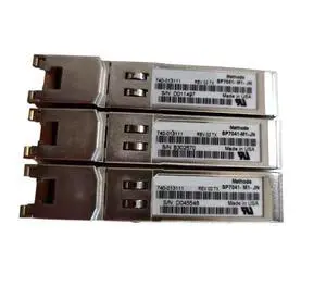 1pc RJ45 Gigabit Ethernet 740-013111 SP7041-M1-JN REV 02 TX 1000Base-T 100m 1000Mbps SFP to RJ45 Optical Fiber Module 1pc RJ45 Gigabit Ethernet 740-013111 SP7041-M1-JN REV 02 TX 1000Base-T 100m 1000Mbps SFP to RJ45 Optical Fiber Module