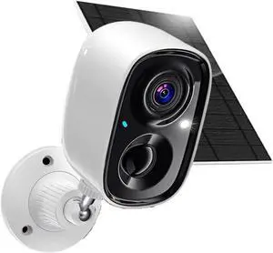 5MP Solar WiFi Security Camera, Waterproof Outdoor Surveillance Cam with Spotlight Siren & Motion Detection(WiFi Solar 32G Card) 5MP Solar WiFi Security Camera, Waterproof Outdoor Surveillance Cam with Spotlight Siren & Motion Detection(WiFi Solar 32G Card)