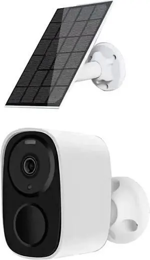2K Solar Wireless Outdoor Security Camera with PIR Motion Alarm, Two-Way Audio & Cloud Storage(USB) 2K Solar Wireless Outdoor Security Camera with PIR Motion Alarm, Two-Way Audio & Cloud Storage(USB)