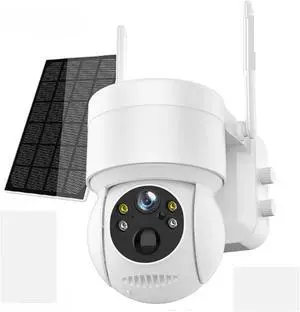 4MP Solar PTZ WiFi Security Camera with Color Night Vision, Two-Way Audio, PIR Human Detection, IP66 Waterproof 4MP Solar PTZ WiFi Security Camera with Color Night Vision, Two-Way Audio, PIR Human Detection, IP66 Waterproof