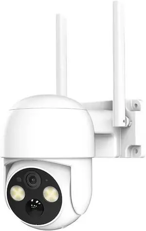 3MP Pan Tilt Solar Security Camera Outdoor, 355° Rotation 6000mAh Battery Full Color Night Vision PIR Detection IP65 Waterproof Surveillance Cam 3MP Pan Tilt Solar Security Camera Outdoor, 355° Rotation 6000mAh Battery Full Color Night Vision PIR Detection IP65 Waterproof Surveillance Cam