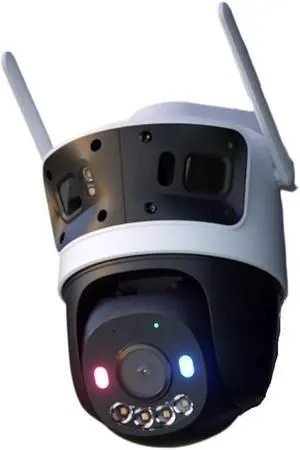 Triple 11MP Multi Lens WiFi Security Camera AI Human Vehicle Detection Smart Color Surveillance Outdoor Camera(EU Plug,Cruiser Triple) Triple 11MP Multi Lens WiFi Security Camera AI Human Vehicle Detection Smart Color Surveillance Outdoor Camera(EU Plug,Cruiser Triple)