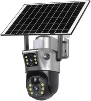 4G Solar Camera WiFi PTZ IP Camera 2-Lens 2-Screen Battery CCTV Motion Detection Human Auto Tracking Surveillance Cameras(4G Add 128GB Card) 4G Solar Camera WiFi PTZ IP Camera 2-Lens 2-Screen Battery CCTV Motion Detection Human Auto Tracking Surveillance Cameras(4G Add 128GB Card)