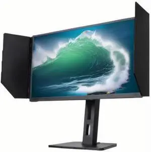 Computer Monitor Sunshade, Adjustable Video Monitor Hood for 24-27 Inch Displays, Privacy Protection & Glare Reduction Computer Monitor Sunshade, Adjustable Video Monitor Hood for 24-27 Inch Displays, Privacy Protection & Glare Reduction