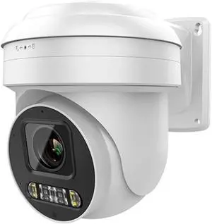 5X Zoom IP Security Camera 8MP 4K PTZ Color Night for Compatible POE Audio 512GB SD Human Vehicle Detect Cam(Camerawith Bracket) 5X Zoom IP Security Camera 8MP 4K PTZ Color Night for Compatible POE Audio 512GB SD Human Vehicle Detect Cam(Camerawith Bracket)