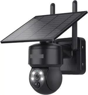 3MP Solar PTZ Camera Security WiFi CCTV Waterproof Surveillance Solar Camera Outdoor Night Vision(WiFi ADD 128GB) 3MP Solar PTZ Camera Security WiFi CCTV Waterproof Surveillance Solar Camera Outdoor Night Vision(WiFi ADD 128GB)