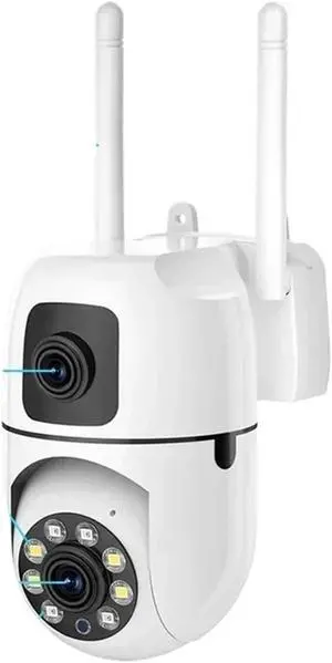 8MP Dual Lens Dual Screen WiFi IP Security Camera, Auto Tracking 8X Digital Zoom Wireless CCTV Cam with Full Color Night Vision 8MP Dual Lens Dual Screen WiFi IP Security Camera, Auto Tracking 8X Digital Zoom Wireless CCTV Cam with Full Color Night Vision