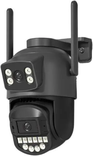 5GHz WiFi Security Camera: 5K 10MP, Dual Lens, AI Human Detection, Outdoor PTZ IP Cam with Intercom(EU Plug,10MP NO SD Card) 5GHz WiFi Security Camera: 5K 10MP, Dual Lens, AI Human Detection, Outdoor PTZ IP Cam with Intercom(EU Plug,10MP NO SD Card)