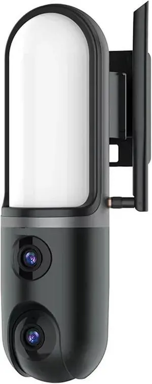 6MP Dual Lens Floodlight Dome IP Security Camera, Full Color Night Vision, AI Humanoid Detection Outdoor Surveillance Monitor for Courtyard & Street Light, Works with O-KAM APP 6MP Dual Lens Floodlight Dome IP Security Camera, Full Color Night Vision, AI Humanoid Detection Outdoor Surveillance Monitor for Courtyard & Street Light, Works with O-KAM APP
