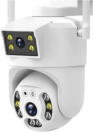 8MP 4K Dual Lens WiFi PTZ Camera Smart Home Night Vision Dual Screen Outdoor 6MP Security Protection CCTV IP Camera V380 Pro APP(AU Plug,6MP Add 128G Card) 8MP 4K Dual Lens WiFi PTZ Camera Smart Home Night Vision Dual Screen Outdoor 6MP Security Protection CCTV IP Camera V380 Pro APP(AU Plug,6MP Add 128G Card)