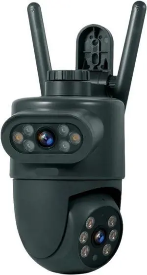5K 10MP Dual Lens WiFi IP Security Camera Auto Tracking Outdoor Wireless CCTV Surveillance Camera(UK,Dual Lens Cam 64G) 5K 10MP Dual Lens WiFi IP Security Camera Auto Tracking Outdoor Wireless CCTV Surveillance Camera(UK,Dual Lens Cam 64G)