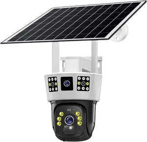 V380Pro Camera 4G Sim 12MP 6K Triple Screen Solar CCTV Night Vision Security PTZ WiFi Home Protection Motion Detection Camera(WiFi Version cam,128G TF Card) V380Pro Camera 4G Sim 12MP 6K Triple Screen Solar CCTV Night Vision Security PTZ WiFi Home Protection Motion Detection Camera(WiFi Version cam,128G TF Card)