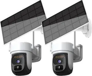 Solar WiFi PTZ Security Camera - 5MP HD Night Vision Solar WiFi PTZ Security Camera - 5MP HD Night Vision