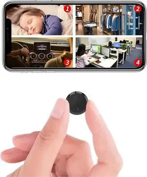 HsiaoPun HD 4K WiFi Wireless Camera, Equipped with Night Vision and Motion Detection Functions, Supports 32GB SD Card - APP Control Camera for Baby, Pets-(Video Only) HsiaoPun HD 4K WiFi Wireless Camera, Equipped with Night Vision and Motion Detection Functions, Supports 32GB SD Card - APP Control Camera for Baby, Pets-(Video Only)