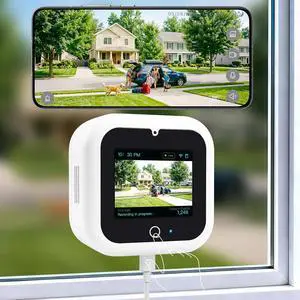 5MP 3K Indoor Window Camera with Multifunction Back Screen, AI Color Night Vision for Home Security, 2.4/5GHz WiFi, Motion Detection, Two-Way Audio, 24/7 Recording, Easy Install, Dome Cameras 5MP 3K Indoor Window Camera with Multifunction Back Screen, AI Color Night Vision for Home Security, 2.4/5GHz WiFi, Motion Detection, Two-Way Audio, 24/7 Recording, Easy Install, Dome Cameras