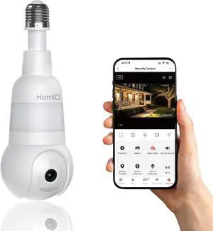 5MP 3K Light Bulb Camera,Color Night Vision Wireless with Alexa 5MP 3K Light Bulb Camera,Color Night Vision Wireless with Alexa