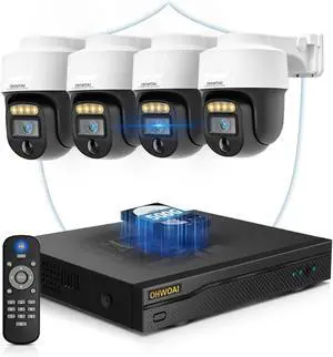 4K Wired Security Camera System, Outdoor CCTV Video Surveillance Systems 4K Wired Security Camera System, Outdoor CCTV Video Surveillance Systems