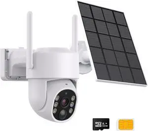 4MP 4G LTE Cellular Security Cameras Wireless Outdoor, No WiFi&Wire(White) 4MP 4G LTE Cellular Security Cameras Wireless Outdoor, No WiFi&Wire(White)