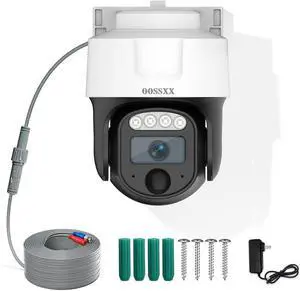 OOSSXX Only Extend Camera for DVR System 4K 8MP Analog Surveillance Video Camera Extend for Wired Home CCTV Camera Security System PTZ 350° Pan and 90° Tilt, Wide Compatibility OOSSXX Only Extend Camera for DVR System 4K 8MP Analog Surveillance Video Camera Extend for Wired Home CCTV Camera Security System PTZ 350° Pan and 90° Tilt, Wide Compatibility