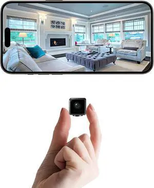 4K Mini Security Camera WiFi Wireless Camera Small Smart Portable HD Nanny Cam 4K Mini Security Camera WiFi Wireless Camera Small Smart Portable HD Nanny Cam