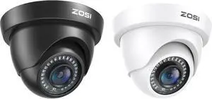 ZOSI 2Pack 1080p Dome Security Camera Outdoor Indoor (Hybrid 4-in-1 HD-CVI/TVI/AHD/960H Analog CVBS), 80ft IR Night Vision, Weatherproof CCTV Camera ZOSI 2Pack 1080p Dome Security Camera Outdoor Indoor (Hybrid 4-in-1 HD-CVI/TVI/AHD/960H Analog CVBS), 80ft IR Night Vision, Weatherproof CCTV Camera