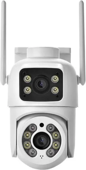 4MP Dual Lens WiFi PTZ Camera Auto Tracking Outdoor Waterproof CCTV 4MP Dual Lens WiFi PTZ Camera Auto Tracking Outdoor Waterproof CCTV