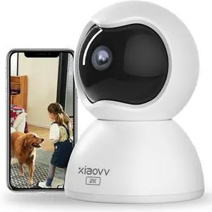 XIAOVV 2K Smart Indoor Security WiFi CCTV Monitoring Camera XIAOVV 2K Smart Indoor Security WiFi CCTV Monitoring Camera