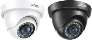 ZOSI 2-Pack Hybrid 4-in-1 Security Cameras - 2MP & 1080P Outdoor Indoor Surveillance System, TVI/CVI/AHD/CVBS Weatherproof CCTV Cameras with 80ft Night Vision. ZOSI 2-Pack Hybrid 4-in-1 Security Cameras - 2MP & 1080P Outdoor Indoor Surveillance System, TVI/CVI/AHD/CVBS Weatherproof CCTV Cameras with 80ft Night Vision.