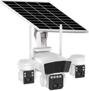 6MP Solar Power Triple Lens 4G/WiFi IP Camera Full Color AI Humanoid Detection Home Security CCTV Monitor(WiFi Kind) 6MP Solar Power Triple Lens 4G/WiFi IP Camera Full Color AI Humanoid Detection Home Security CCTV Monitor(WiFi Kind)